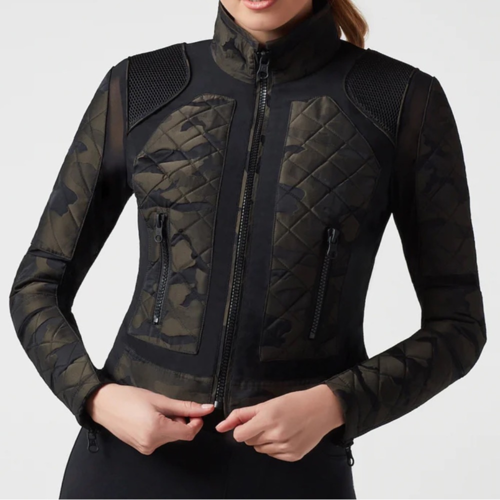 Blanc Noir Camo Jacket